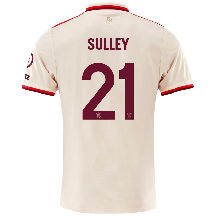 Niño Camiseta Williams Baffour Sulley #21 Lino Equipación Tercera 2024/25 La Camisa Perú