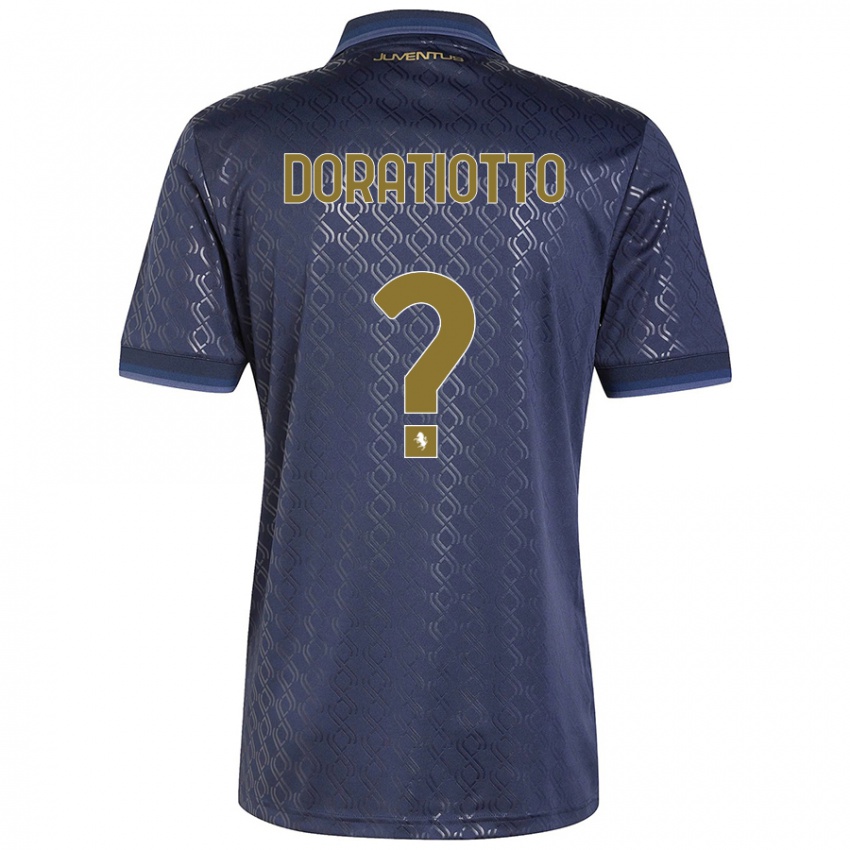 Niño Camiseta Giulio Doratiotto #0 Azul Marino Equipación Tercera 2024/25 La Camisa Perú