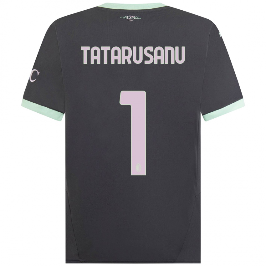 Niño Camiseta Ciprian Tatarusanu #1 Gris Equipación Tercera 2024/25 La Camisa Perú