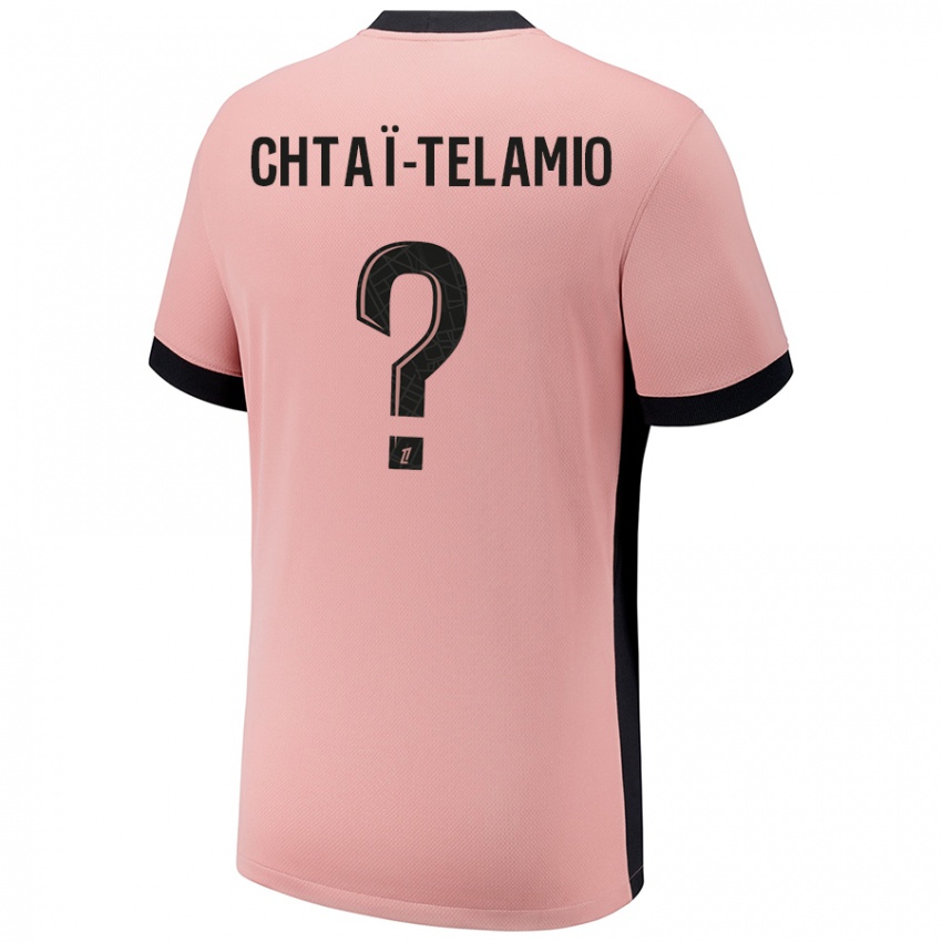 Niño Camiseta Zayon Chtaï-Telamio #0 Rosa Óxido Equipación Tercera 2024/25 La Camisa Perú