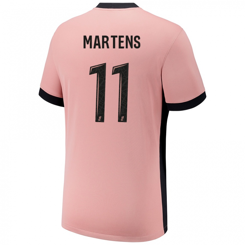 Niño Camiseta Lieke Martens #11 Rosa Óxido Equipación Tercera 2024/25 La Camisa Perú