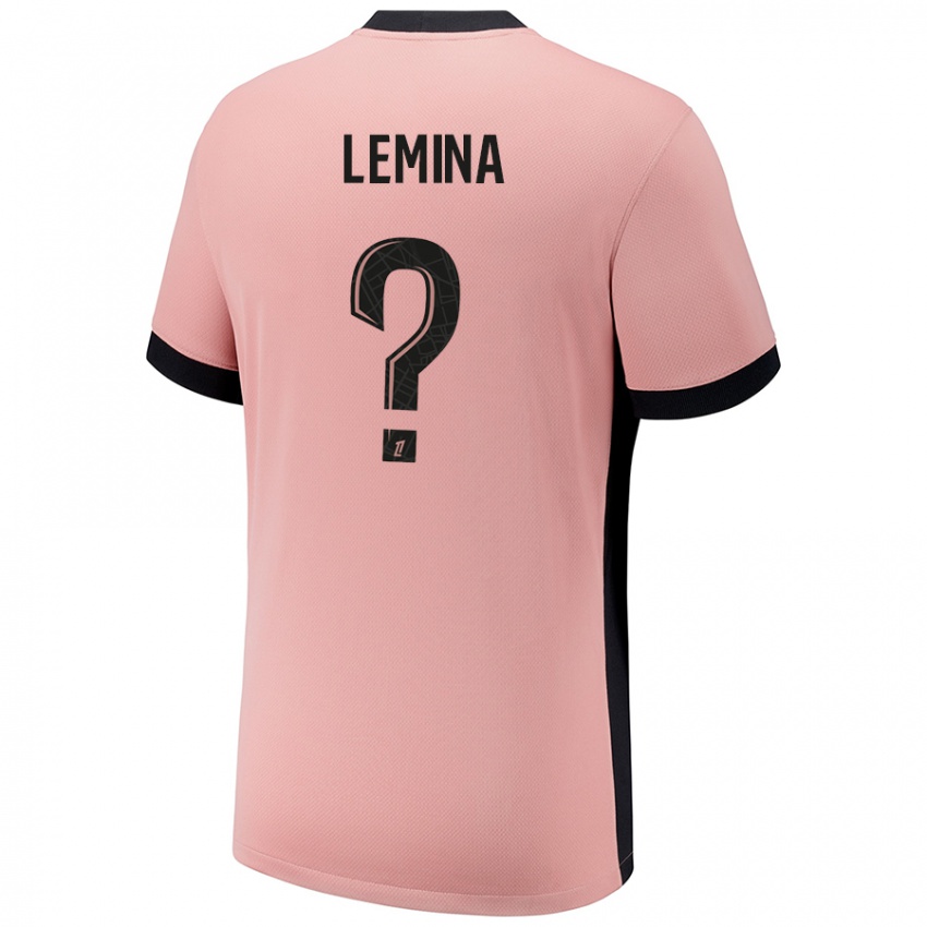 Niño Camiseta Noha Lemina #0 Rosa Óxido Equipación Tercera 2024/25 La Camisa Perú