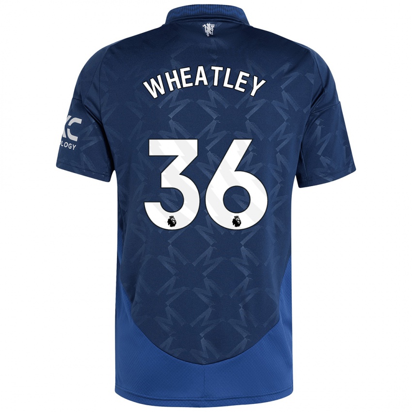 Hombre Camiseta Ethan Wheatley #36 Índigo 2ª Equipación 2024/25 La Camisa Perú