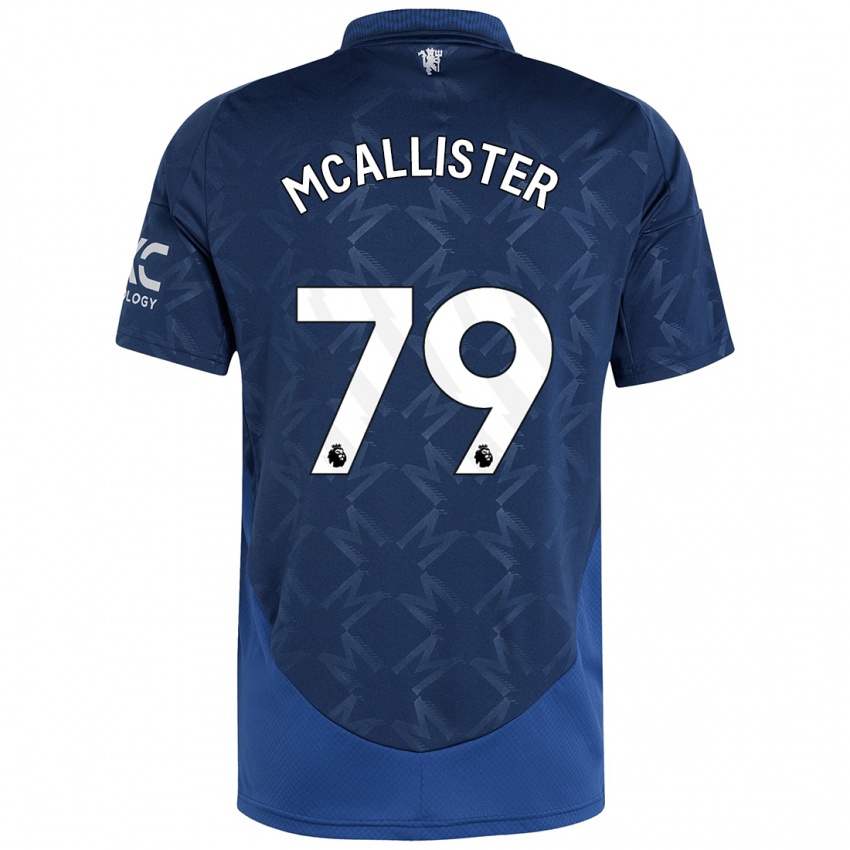 Hombre Camiseta Finley Mcallister #79 Índigo 2ª Equipación 2024/25 La Camisa Perú