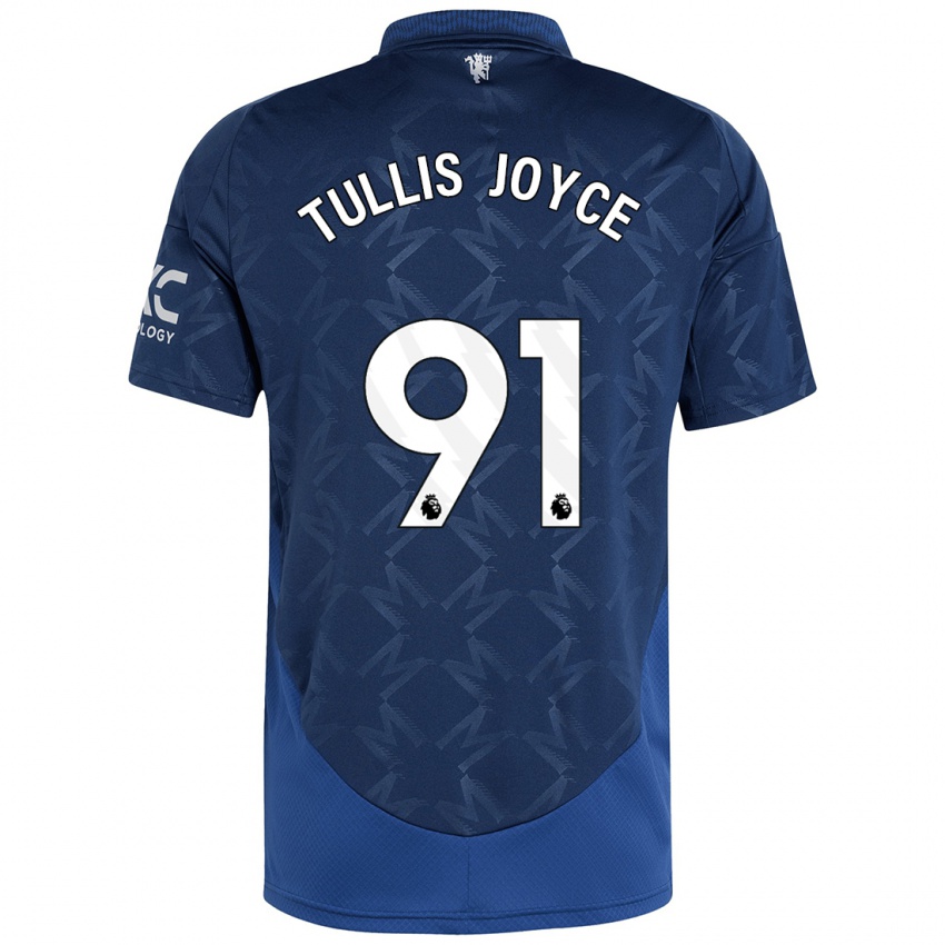 Hombre Camiseta Phallon Tullis-Joyce #91 Índigo 2ª Equipación 2024/25 La Camisa Perú