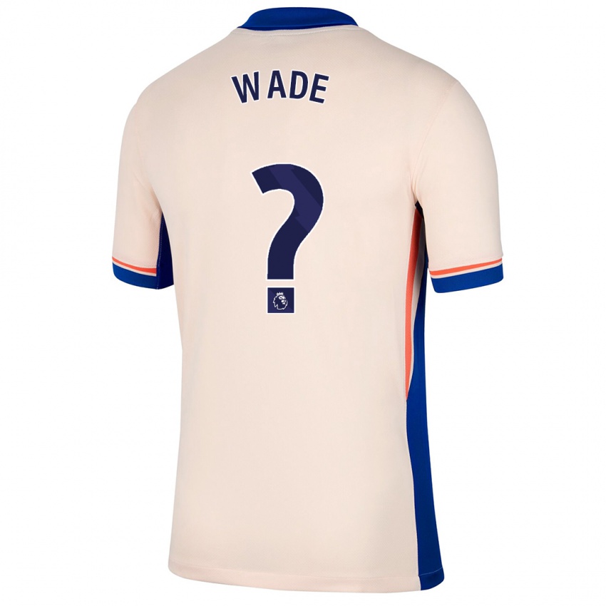 Hombre Camiseta Shaun Wade #0 Beige Claro 2ª Equipación 2024/25 La Camisa Perú