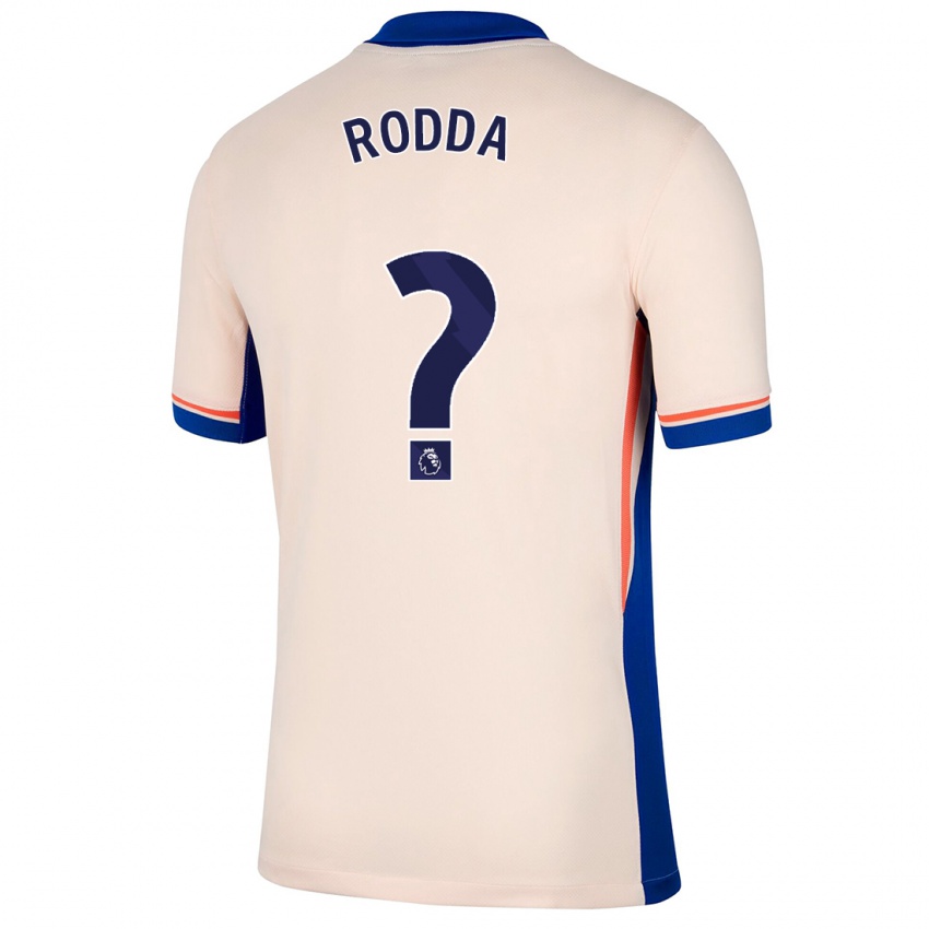 Hombre Camiseta Harry Rodda #0 Beige Claro 2ª Equipación 2024/25 La Camisa Perú