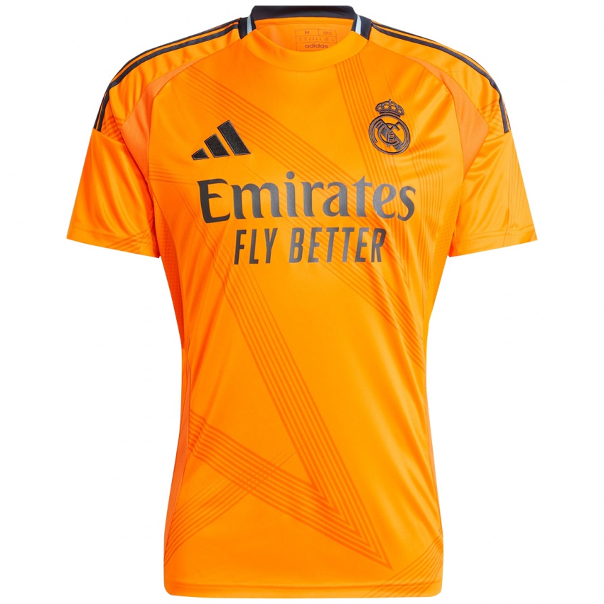 Hombre Camiseta Aarón Gómez #0 Naranja 2ª Equipación 2024/25 La Camisa Perú