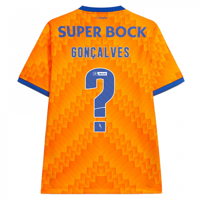 Hombre Camiseta Martim Gonçalves #0 Naranja 2ª Equipación 2024/25 La Camisa Perú