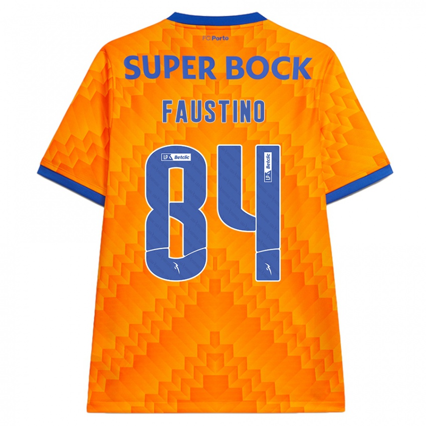 Hombre Camiseta Levi Faustino #84 Naranja 2ª Equipación 2024/25 La Camisa Perú