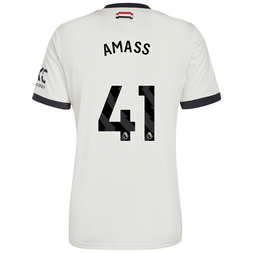 Hombre Camiseta Harry Amass #41 Blanquecino Equipación Tercera 2024/25 La Camisa Perú