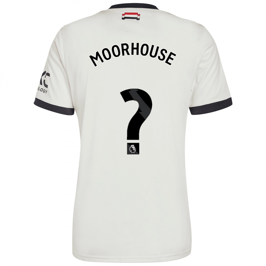 Hombre Camiseta Jack Moorhouse #0 Blanquecino Equipación Tercera 2024/25 La Camisa Perú