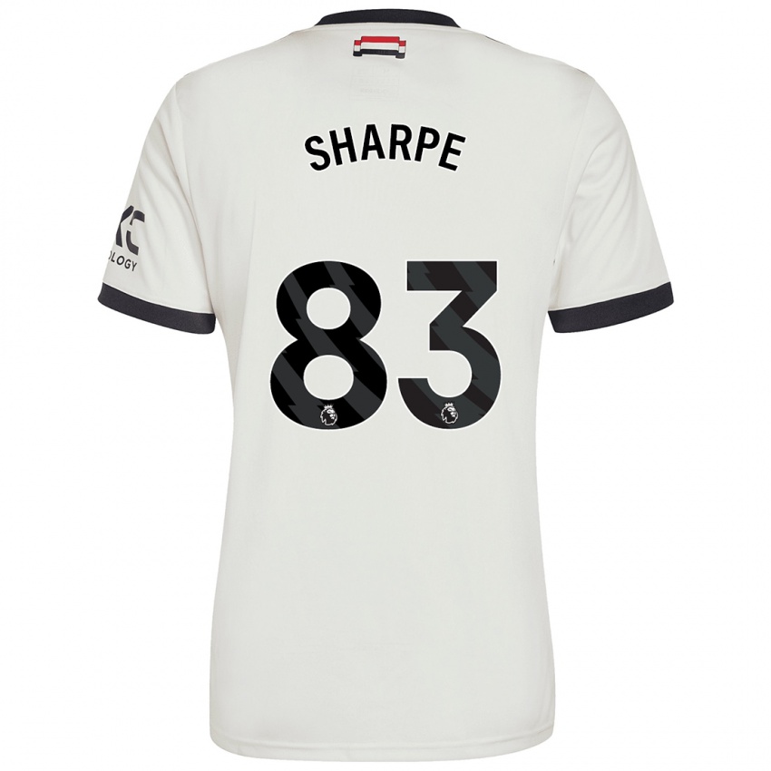 Hombre Camiseta Malachi Sharpe #83 Blanquecino Equipación Tercera 2024/25 La Camisa Perú