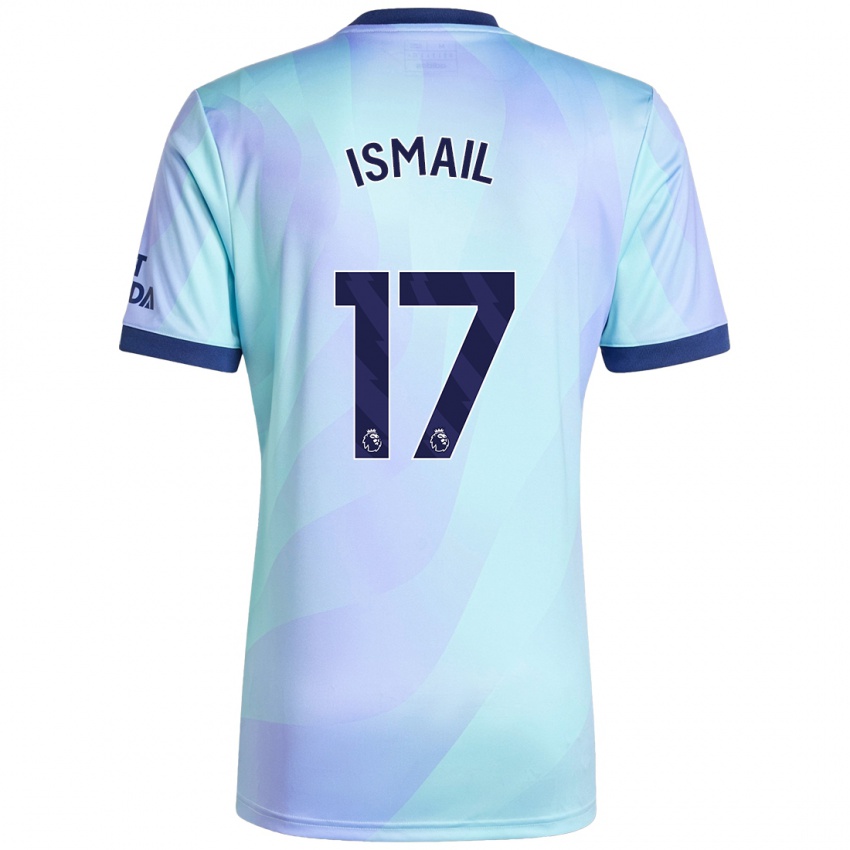 Hombre Camiseta Cam'ron Ismail #17 Agua Equipación Tercera 2024/25 La Camisa Perú