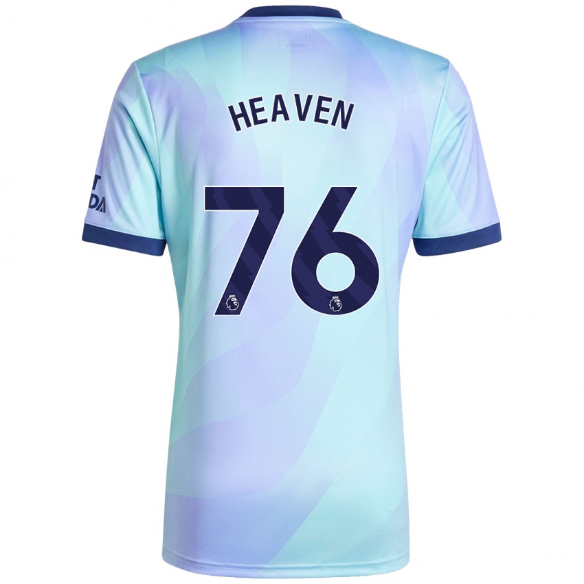 Hombre Camiseta Ayden Heaven #76 Agua Equipación Tercera 2024/25 La Camisa Perú