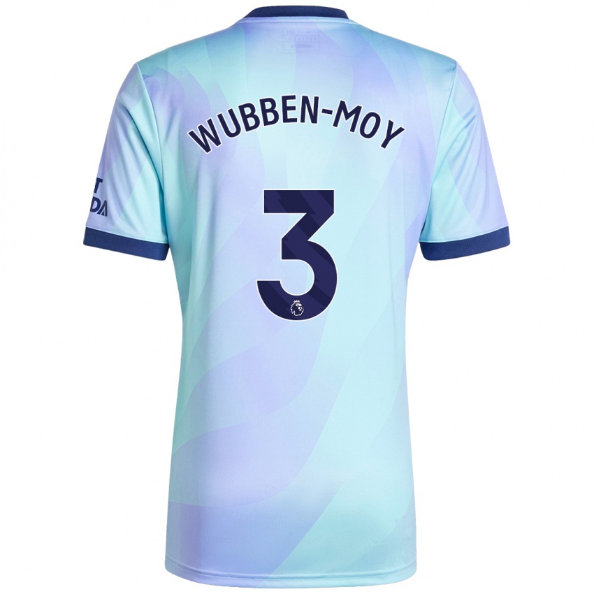 Hombre Camiseta Lotte Wubben-Moy #3 Agua Equipación Tercera 2024/25 La Camisa Perú