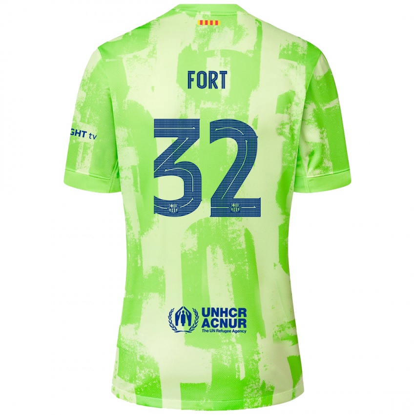 Hombre Camiseta Héctor Fort #32 Lima Equipación Tercera 2024/25 La Camisa Perú