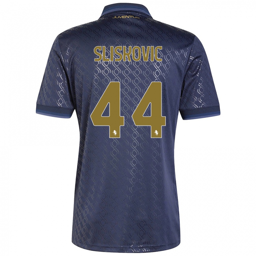 Hombre Camiseta Gloria Slišković #44 Azul Marino Equipación Tercera 2024/25 La Camisa Perú