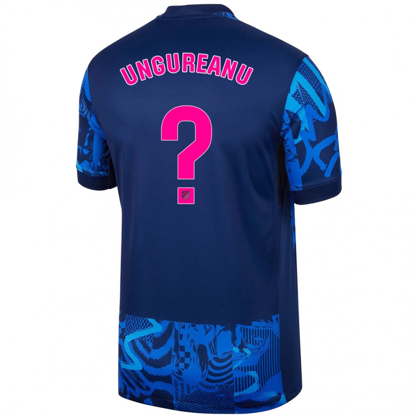 Hombre Camiseta Bogdan Ungureanu #0 Azul Real Equipación Tercera 2024/25 La Camisa Perú