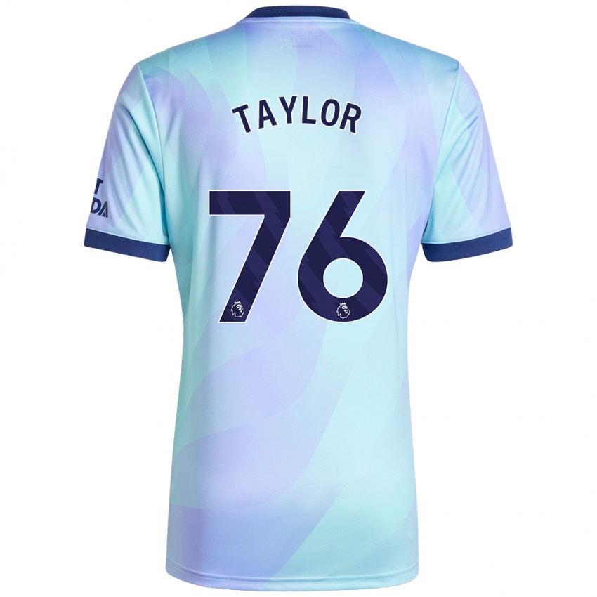 Mujer Camiseta Kido Taylor Hart #76 Agua Equipación Tercera 2024/25 La Camisa Perú