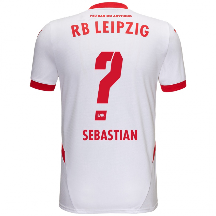 Niño Camiseta Jordy Sebastian #0 Blanco Rojo 1ª Equipación 2024/25 La Camisa Perú