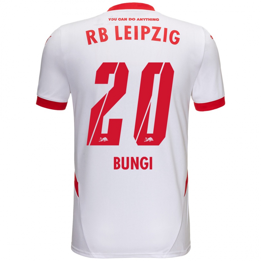 Niño Camiseta Joyeux Masanka Bungi #20 Blanco Rojo 1ª Equipación 2024/25 La Camisa Perú