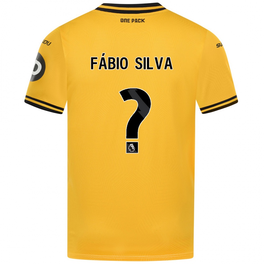 Niño Camiseta Fabio Silva #0 Amarillo 1ª Equipación 2024/25 La Camisa Perú