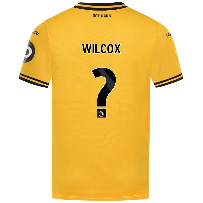 Niño Camiseta Jake Wilcox #0 Amarillo 1ª Equipación 2024/25 La Camisa Perú