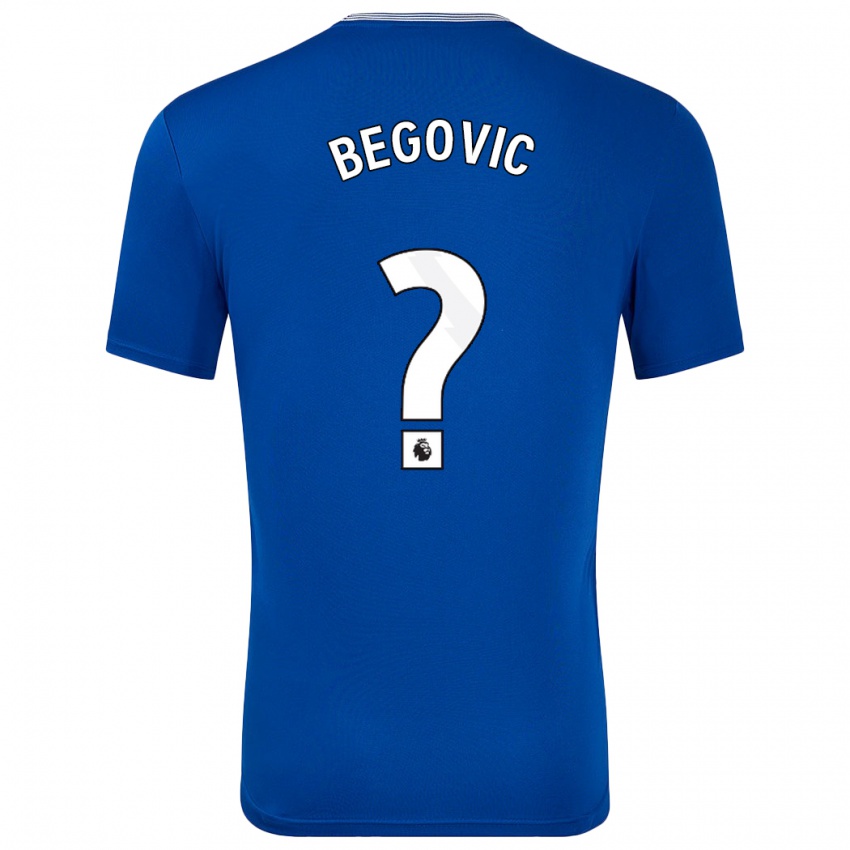 Niño Camiseta Asmir Begovic #0 Azul Con 1ª Equipación 2024/25 La Camisa Perú