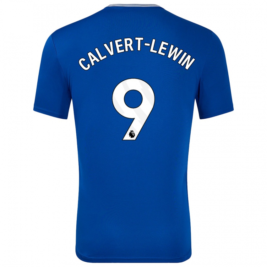 Niño Camiseta Dominic Calvert-Lewin #9 Azul Con 1ª Equipación 2024/25 La Camisa Perú