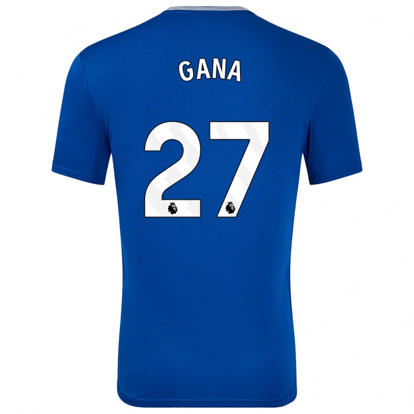 Niño Camiseta Idrissa Gueye #27 Azul Con 1ª Equipación 2024/25 La Camisa Perú