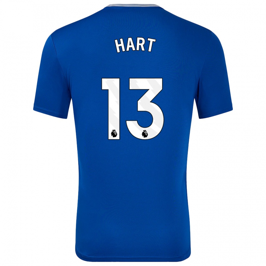 Niño Camiseta Libby Hart #13 Azul Con 1ª Equipación 2024/25 La Camisa Perú