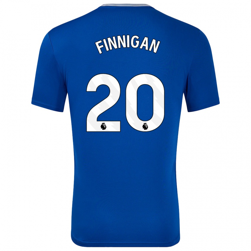 Niño Camiseta Megan Finnigan #20 Azul Con 1ª Equipación 2024/25 La Camisa Perú