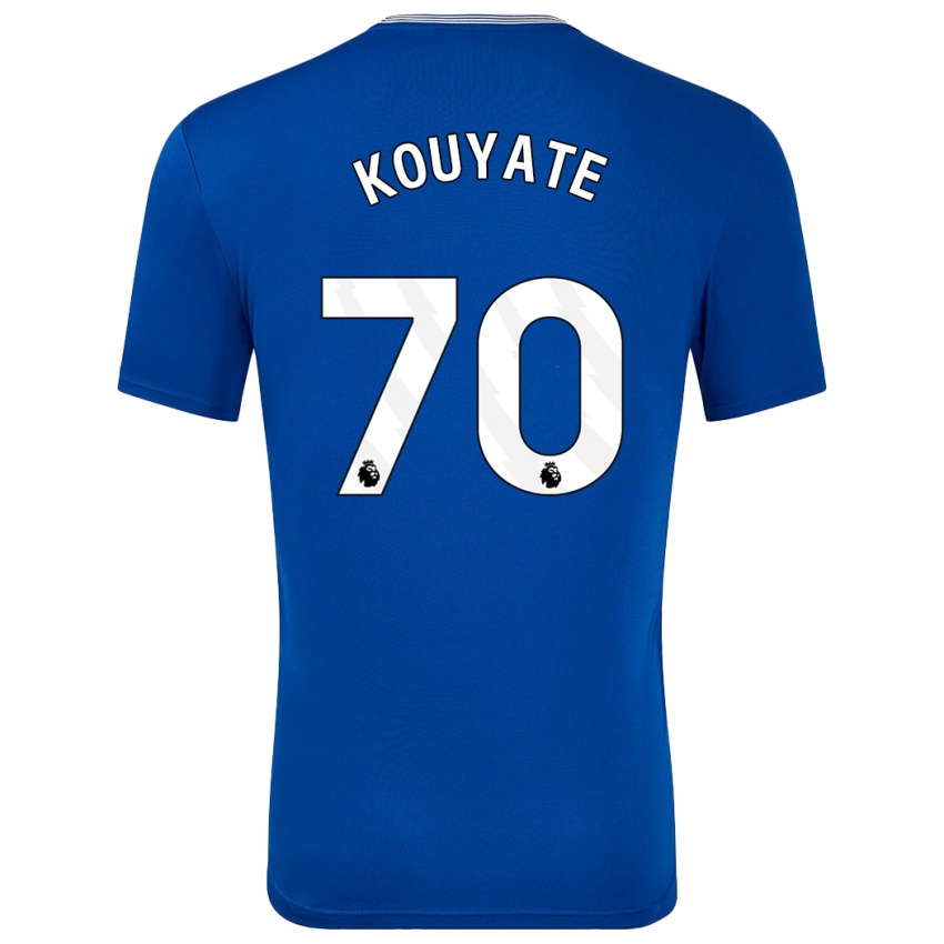 Niño Camiseta Katia Kouyate #70 Azul Con 1ª Equipación 2024/25 La Camisa Perú