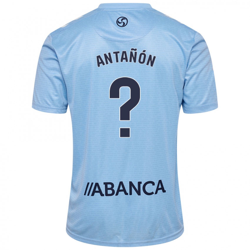 Niño Camiseta Andrés Antañón #0 Azul Cielo 1ª Equipación 2024/25 La Camisa Perú