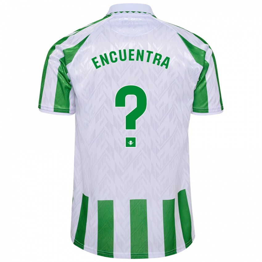 Niño Camiseta Jan Encuentra #0 Verde Rayas Blancas 1ª Equipación 2024/25 La Camisa Perú