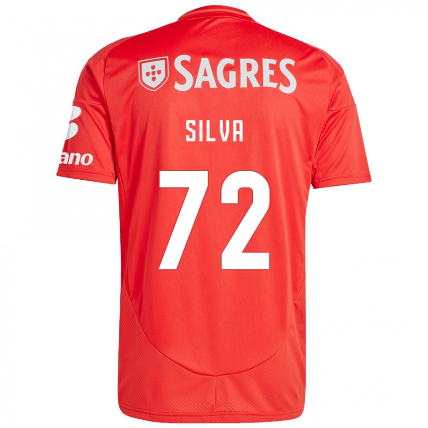 Niño Camiseta Matilde Silva #72 Rojo Blanco 1ª Equipación 2024/25 La Camisa Perú