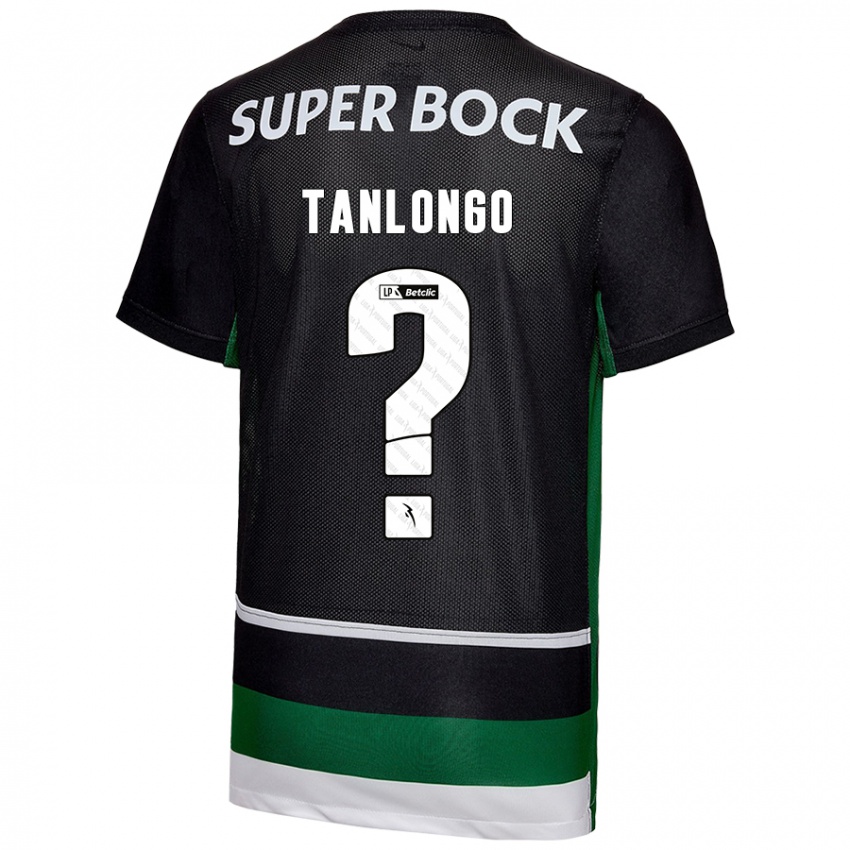 Niño Camiseta Mateo Tanlongo #0 Negro Blanco Verde 1ª Equipación 2024/25 La Camisa Perú