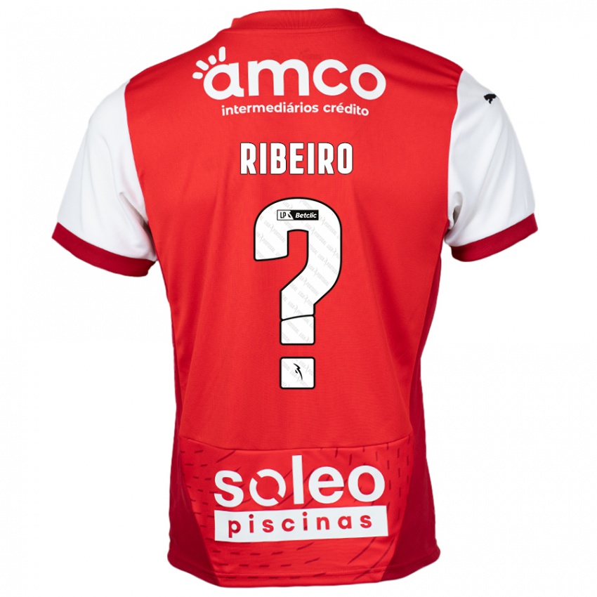 Niño Camiseta Yuri Ribeiro #0 Rojo Blanco 1ª Equipación 2024/25 La Camisa Perú