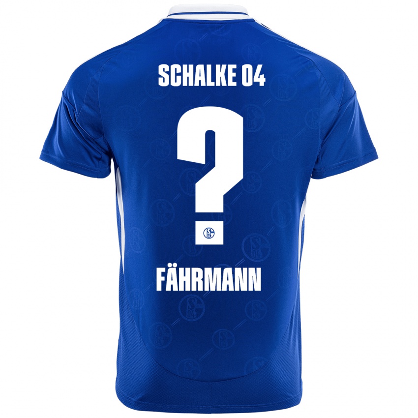 Niño Camiseta Ralf Fährmann #0 Azul Real 1ª Equipación 2024/25 La Camisa Perú