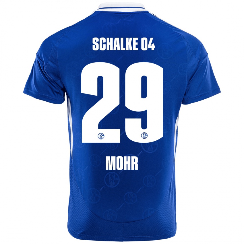 Niño Camiseta Tobias Mohr #29 Azul Real 1ª Equipación 2024/25 La Camisa Perú