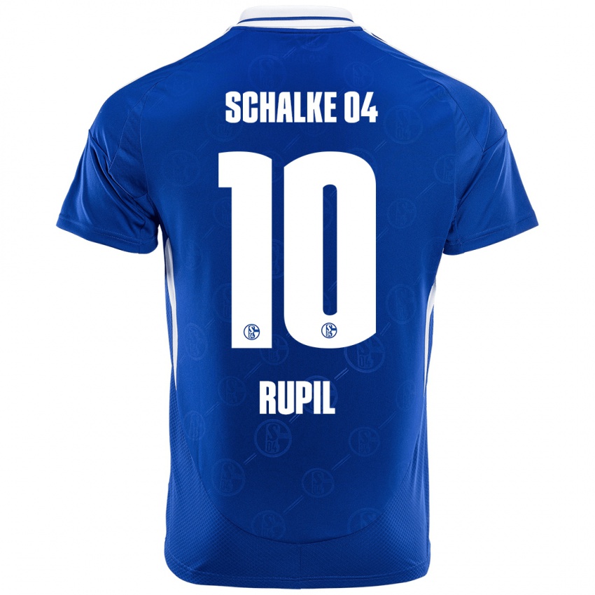 Niño Camiseta Timothé Rupil #10 Azul Real 1ª Equipación 2024/25 La Camisa Perú