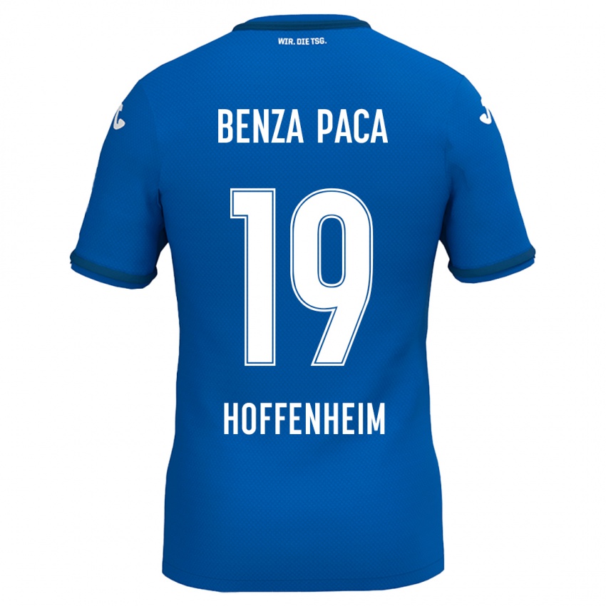 Niño Camiseta Lynes Benza Paca #19 Azul Real 1ª Equipación 2024/25 La Camisa Perú