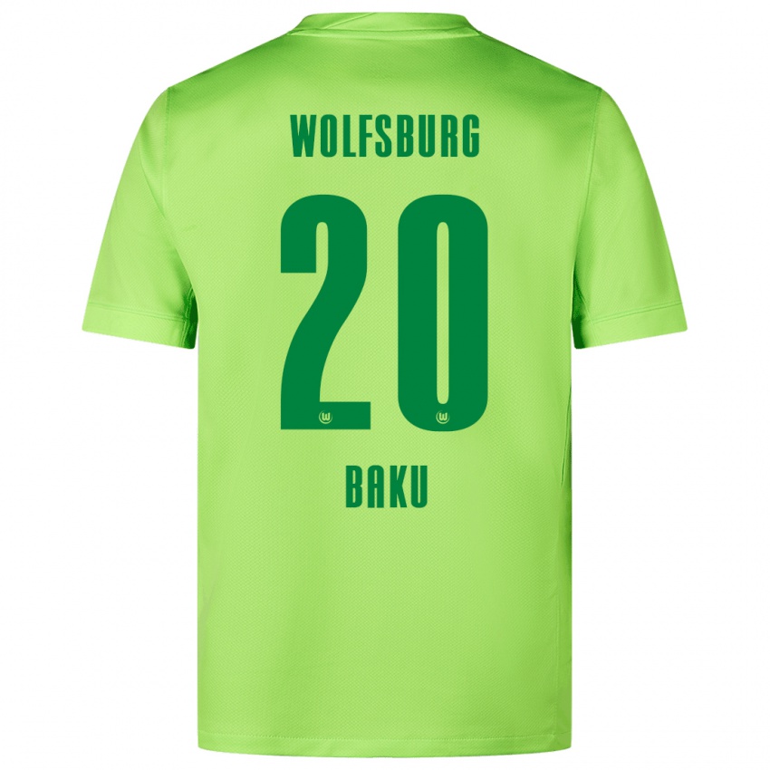 Niño Camiseta Ridle Baku #20 Verde Fluorescente 1ª Equipación 2024/25 La Camisa Perú