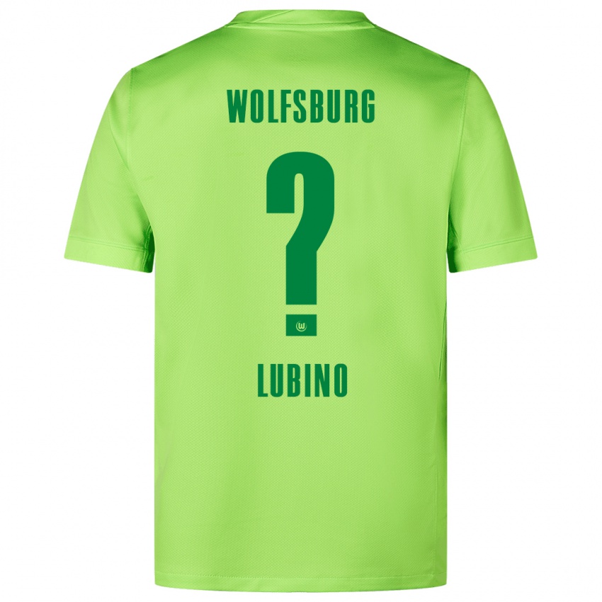 Niño Camiseta Francesco Lubino #0 Verde Fluorescente 1ª Equipación 2024/25 La Camisa Perú