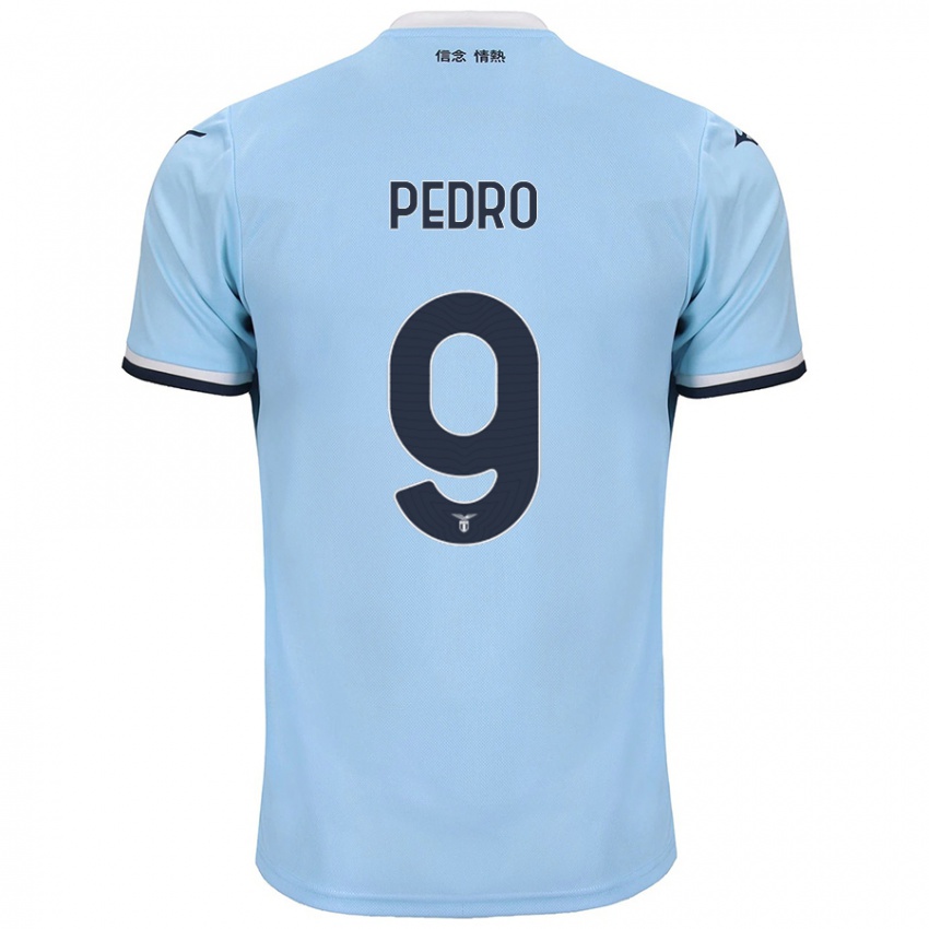 Niño Camiseta Pedro #9 Azul 1ª Equipación 2024/25 La Camisa Perú