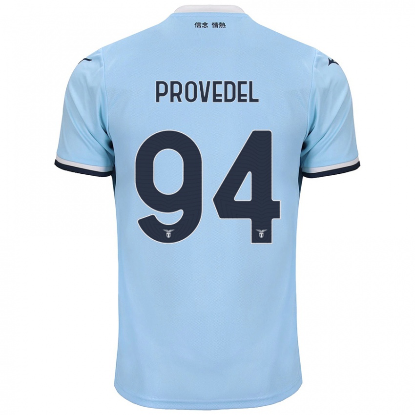 Niño Camiseta Ivan Provedel #94 Azul 1ª Equipación 2024/25 La Camisa Perú