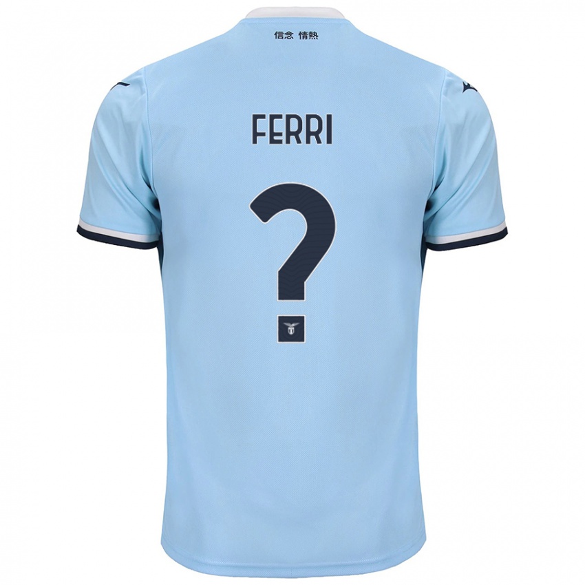 Niño Camiseta Mattia Ferri #0 Azul 1ª Equipación 2024/25 La Camisa Perú