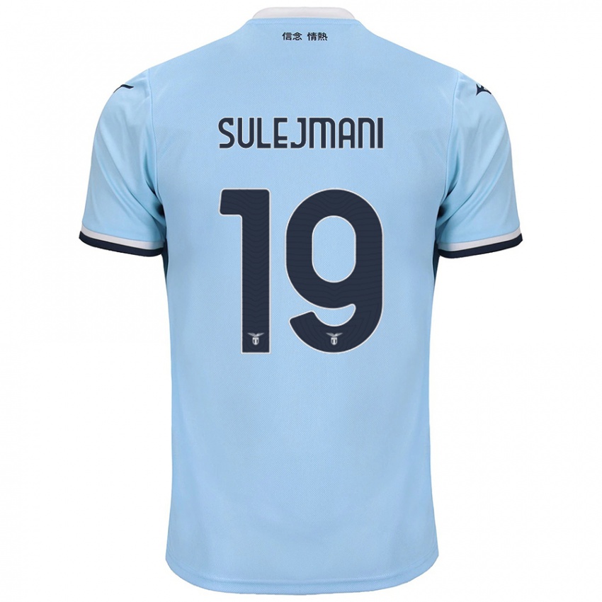 Niño Camiseta Flavio Sulejmani #19 Azul 1ª Equipación 2024/25 La Camisa Perú