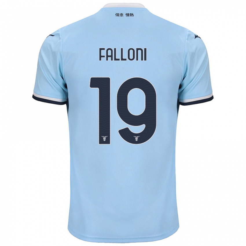 Niño Camiseta Ludovica Falloni #19 Azul 1ª Equipación 2024/25 La Camisa Perú